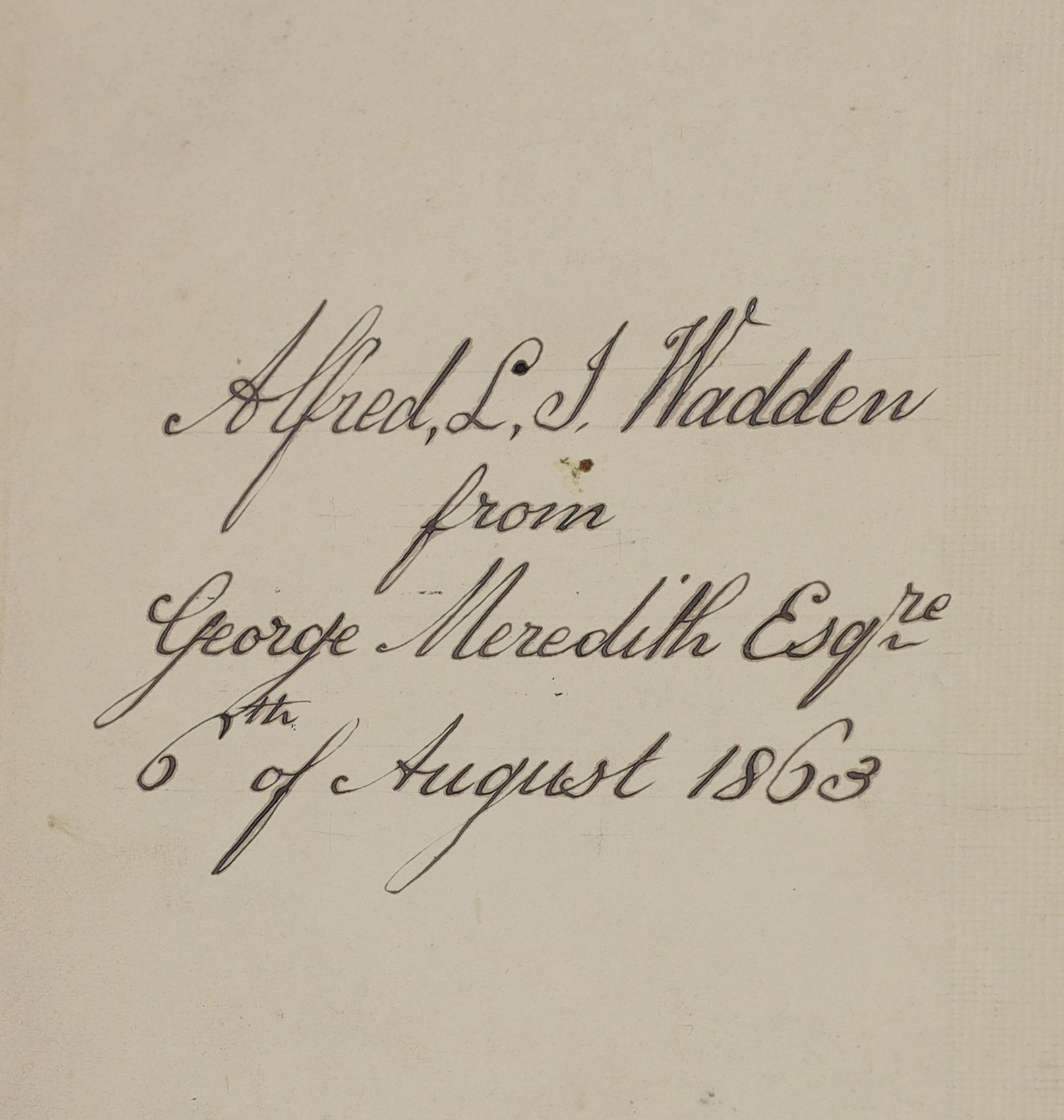 European Travel - Baxter, William Henry - Impressions of Central and Southern Europe, 8vo, calf, ink presentation inscription to front fly leaf, early and final leaves spotted, Longman, Brown, Green and Longmans, London,